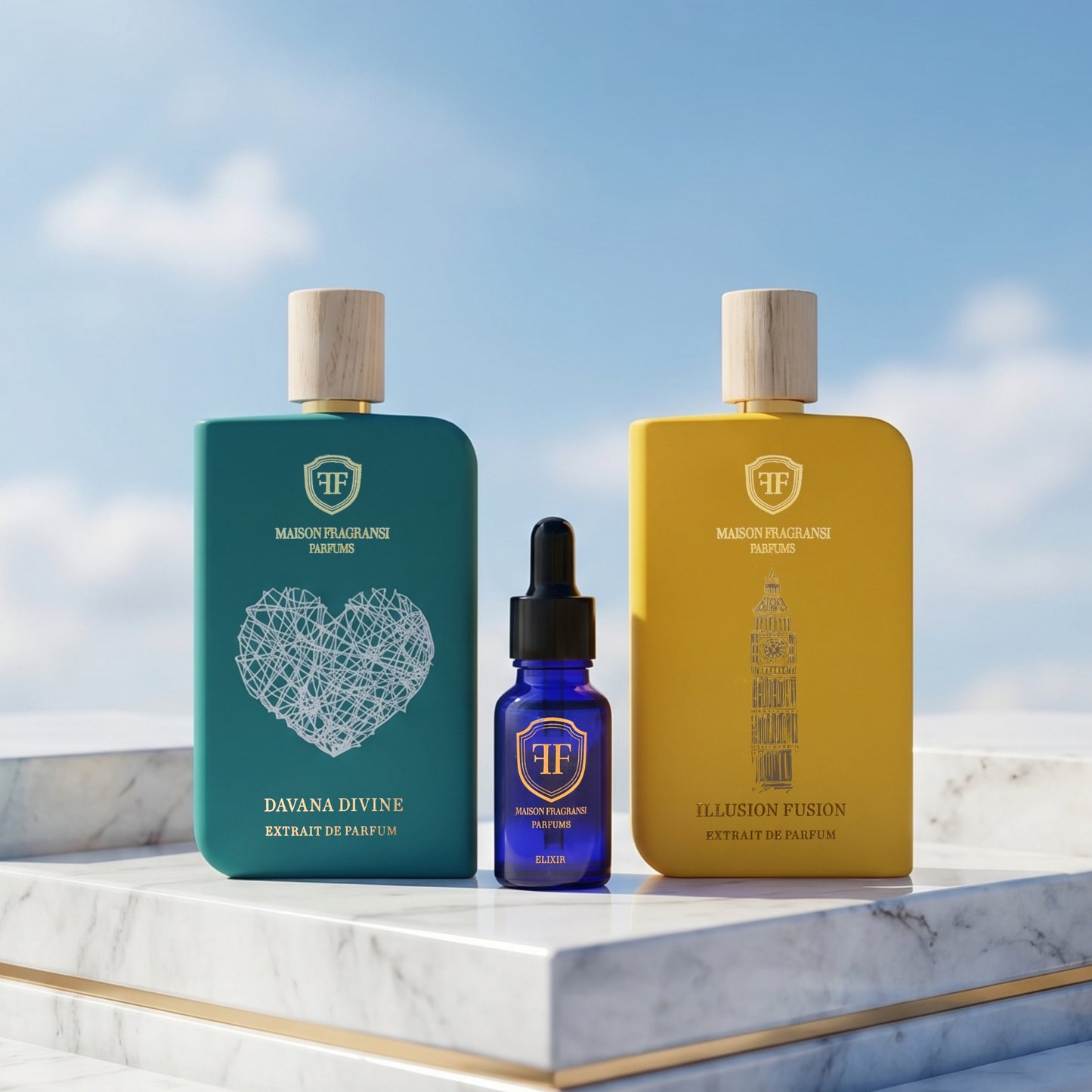 Davana Trio Summer Set By Maison Fragransi Parfums