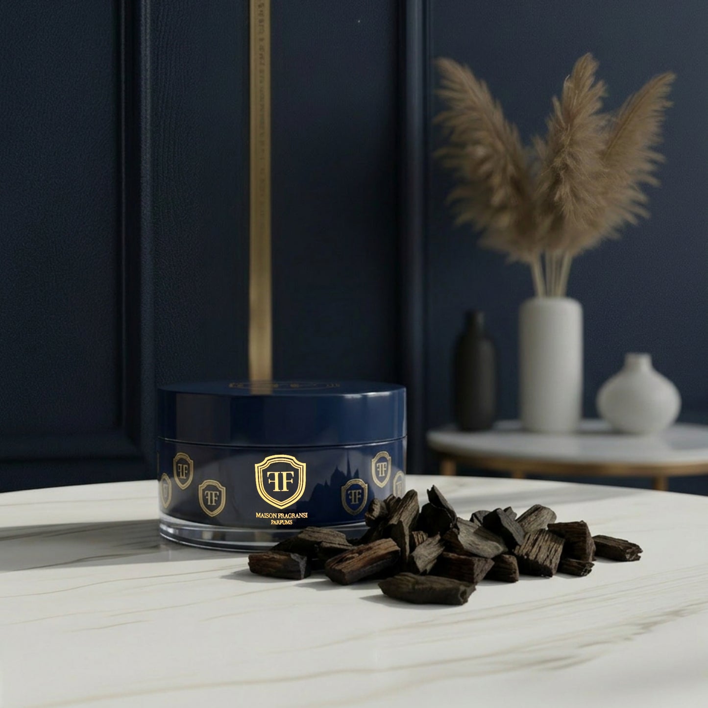 Oud Moattar Arabian Gulf , Fragrant Oud Collection jar 48g By Maison Fragransi parfums