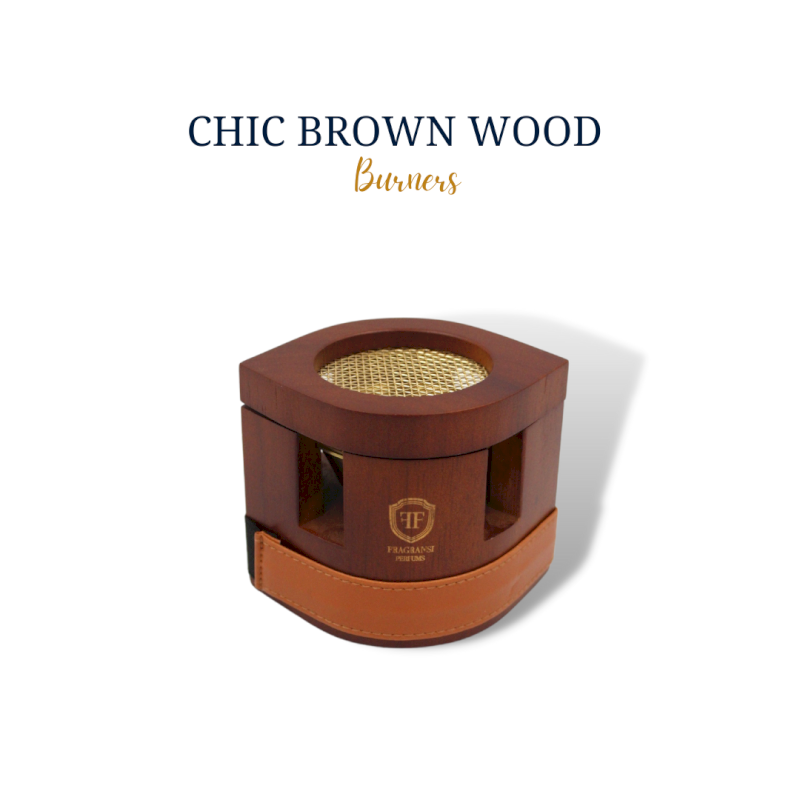 Chic brown wood burners (Walnut burner FF no.IX)
