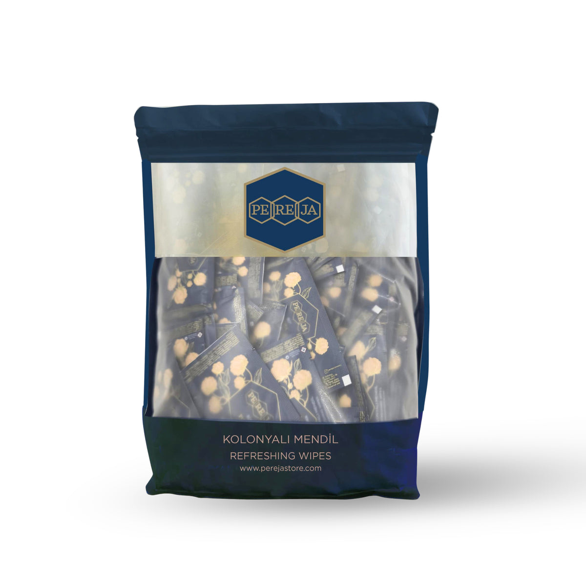 Pereja Powder Scented Wipes Pack of 50 pcs